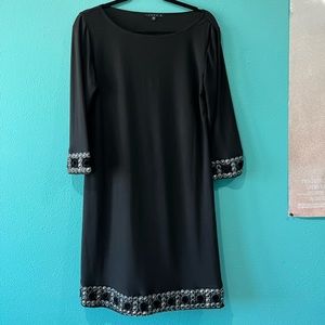 Tiana B. black bling dress size M